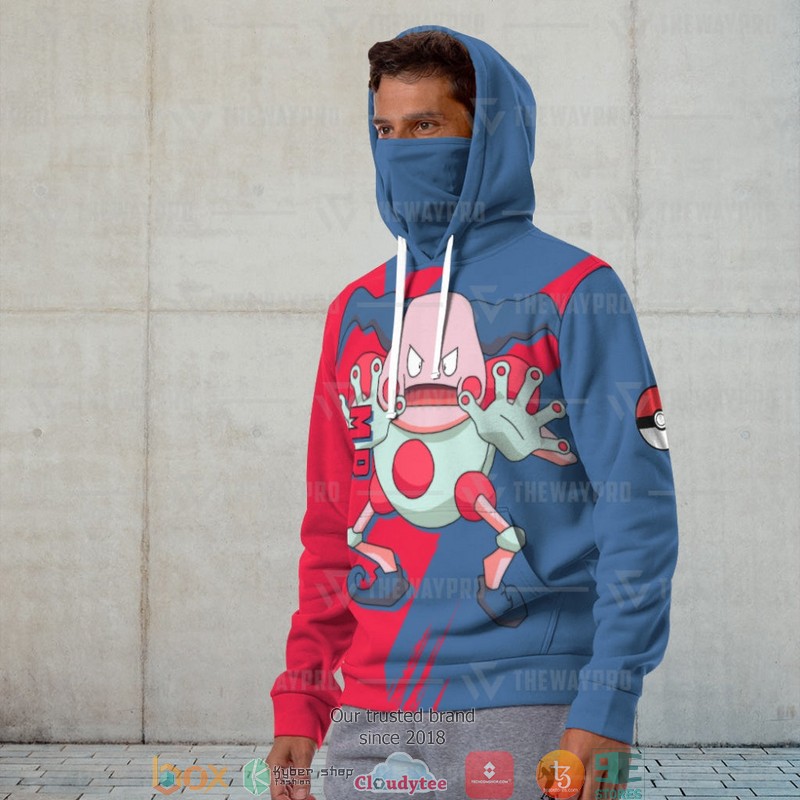 Pokemon Mr Snood Mask Hoodie 1