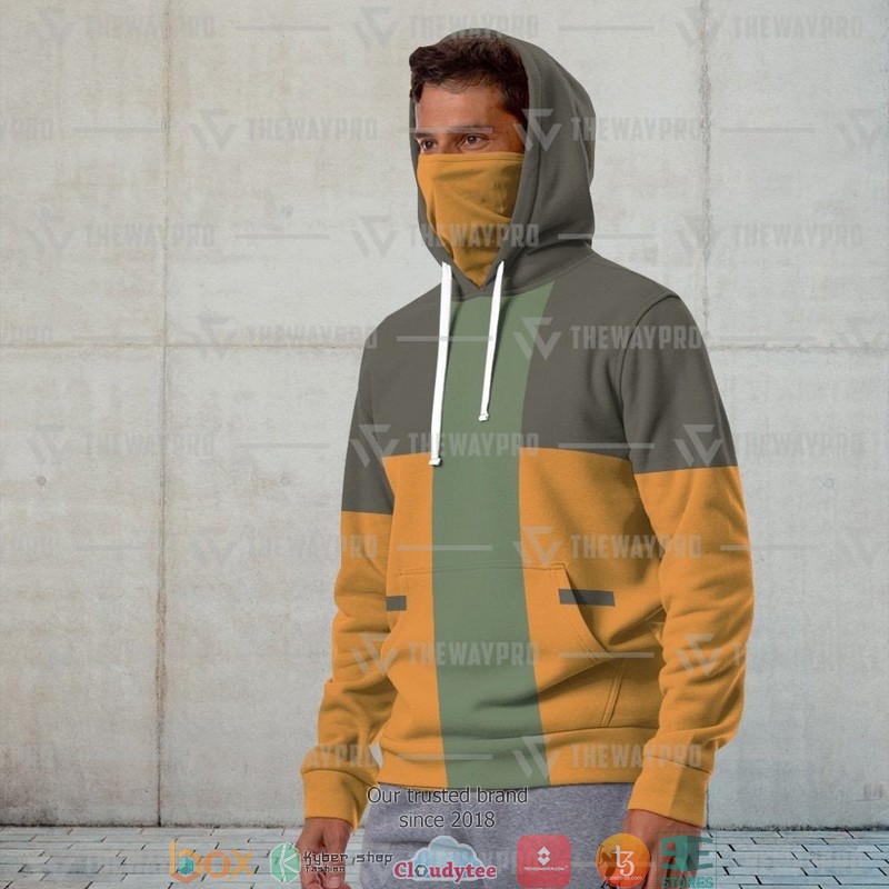 Pokemon Takeshi Snood Mask Hoodie 1