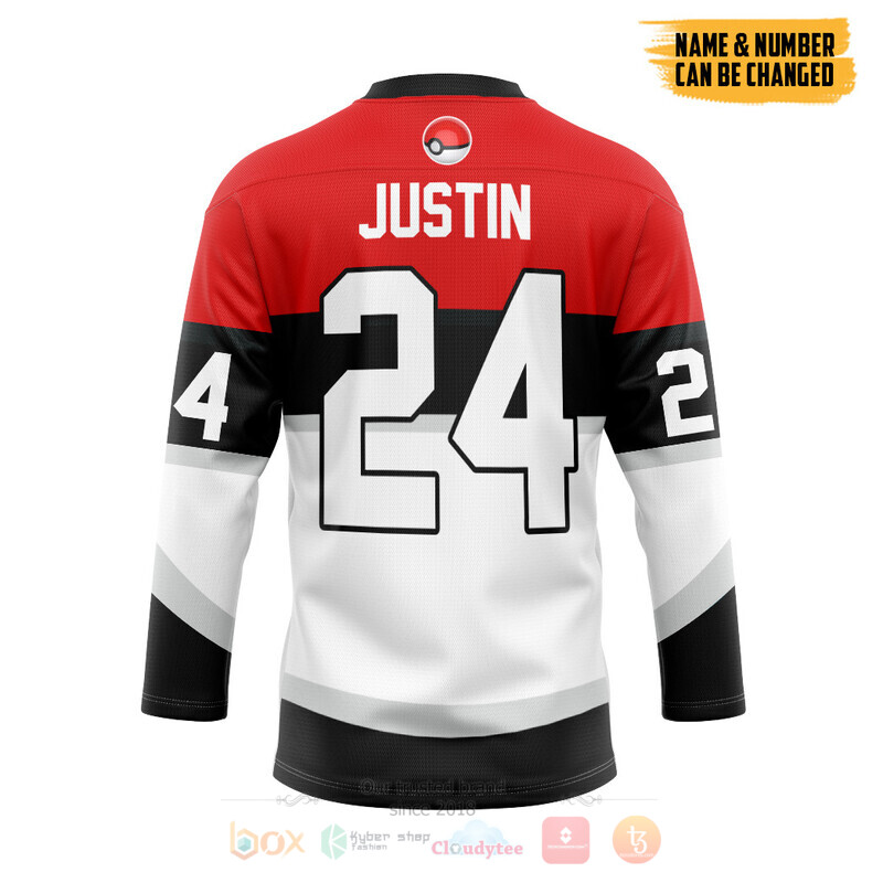 Pokemon Trainers Custom Hockey Jersey 2 Pokemon Trainers Custom Hockey Jersey 1