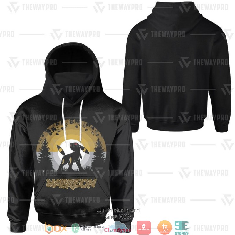 Pokemon Umbreon Snood Mask Hoodie 4 Pokemon Umbreon Snood Mask Hoodie 1 2 3