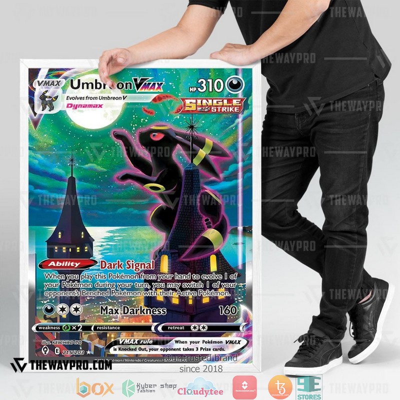 Pokemon Umbreon Vmax Canvas