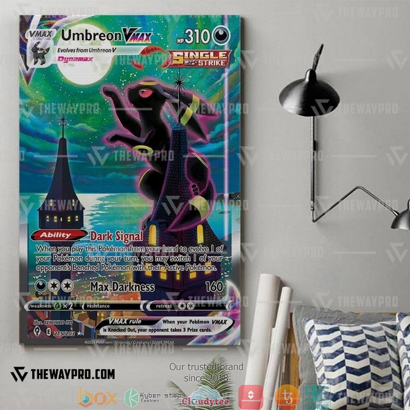 Pokemon Umbreon Vmax Canvas 3 Pokemon Umbreon Vmax Canvas 1 2