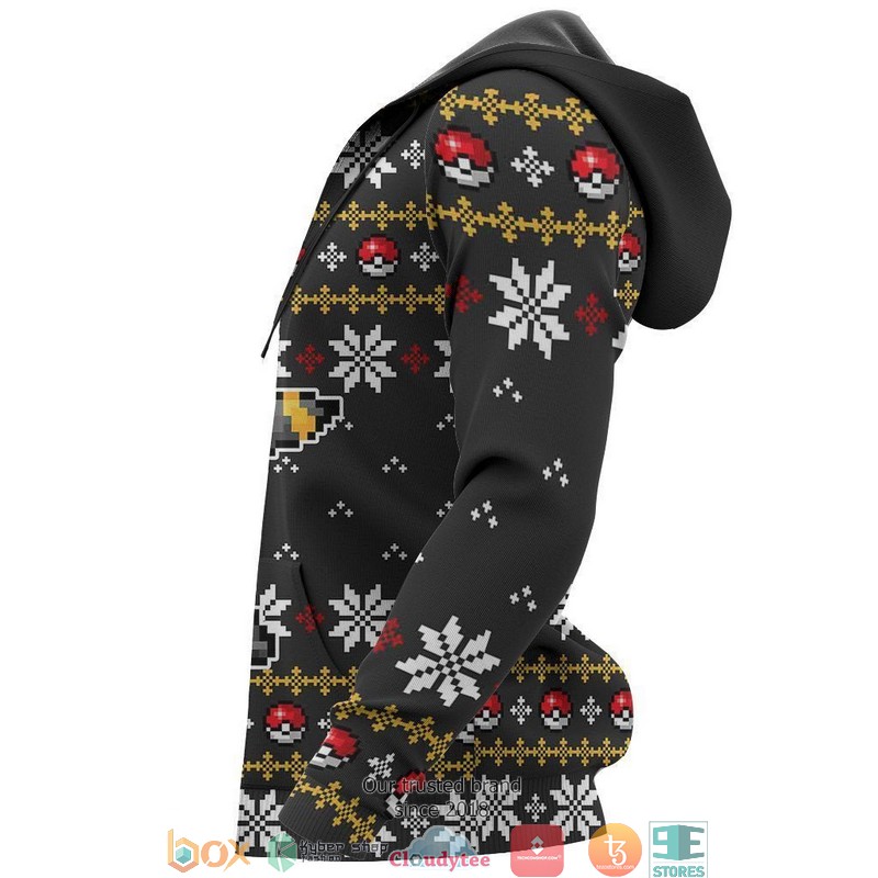 Pokemon Umbreon Xmas 3d shirt, hoodie 5 Pokemon Umbreon Xmas 3d shirt hoodie 1 2 3 4