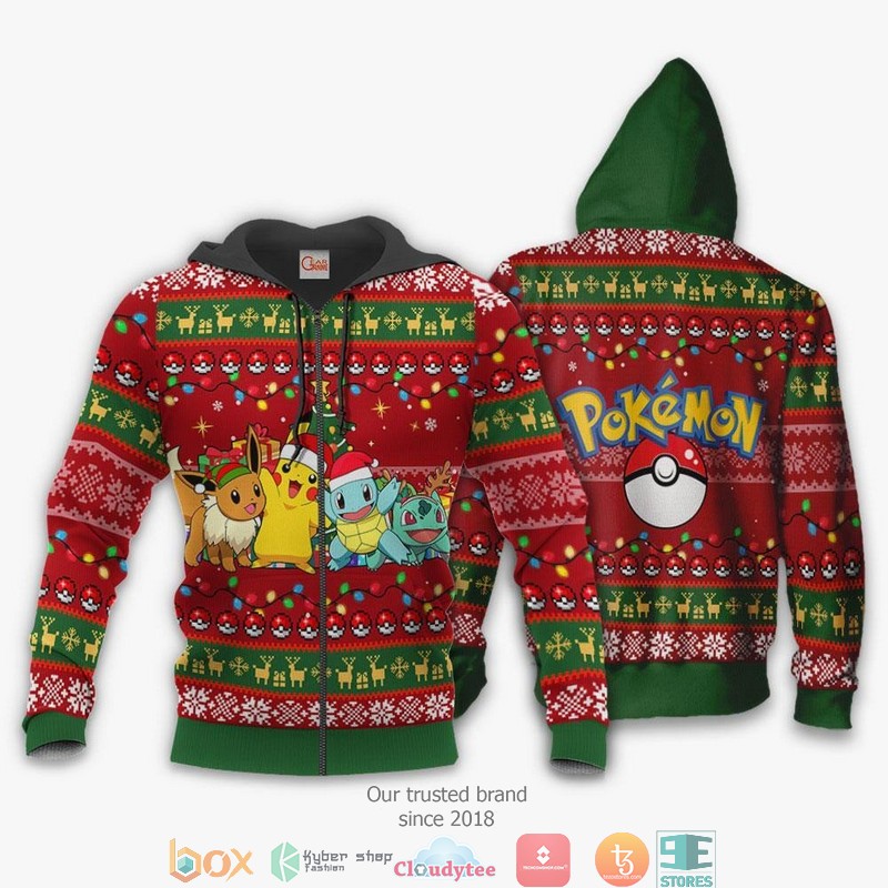 Pokemons Anime 3d shirt hoodie 1