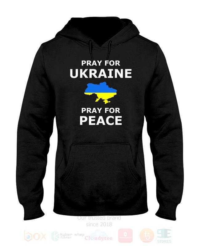 BEST Pray For Ukraine Pray For Peace Unisex 2D T-Shirt, Hoodie 2 Pray For Ukraine Pray For Peace 2D Hoodie Shirt 1