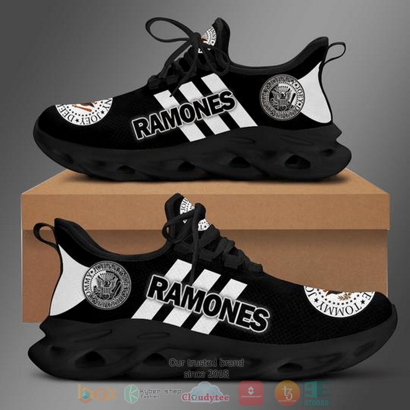 HOT Ramones band black Clunky Max soul sneaker shoes 1 Ramones band black Clunky Max soul shoes