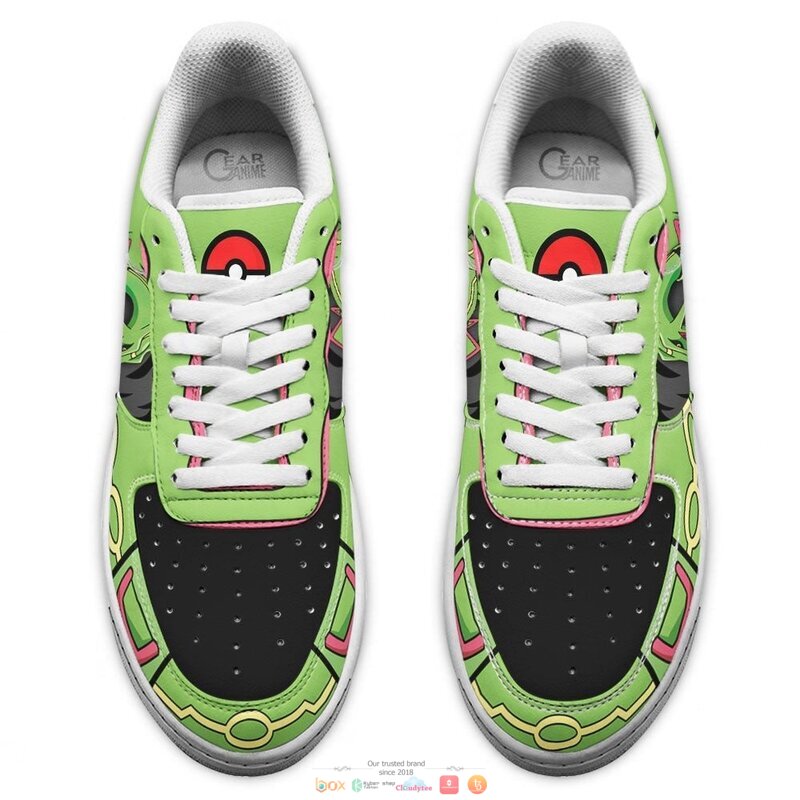 Rayquaza Pokemon Anime Nike Air Force Shoes 1