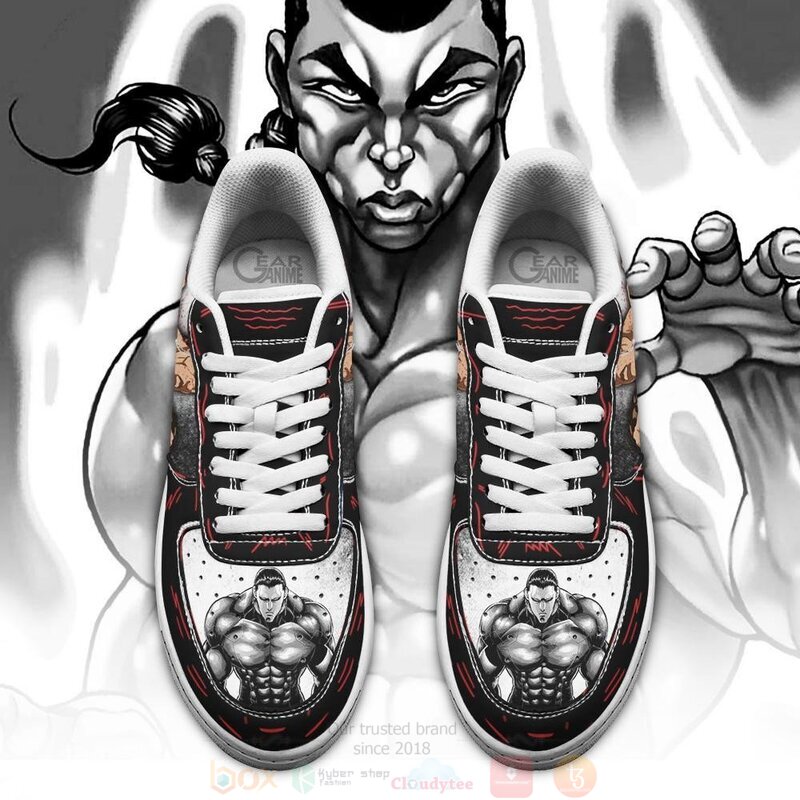 Retsu Kaio Baki Anime Nike Air Force Shoes 1