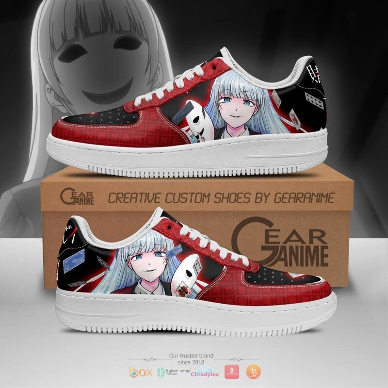 Ririka Momobami Kakegurui Anime Nike Air Force shoes