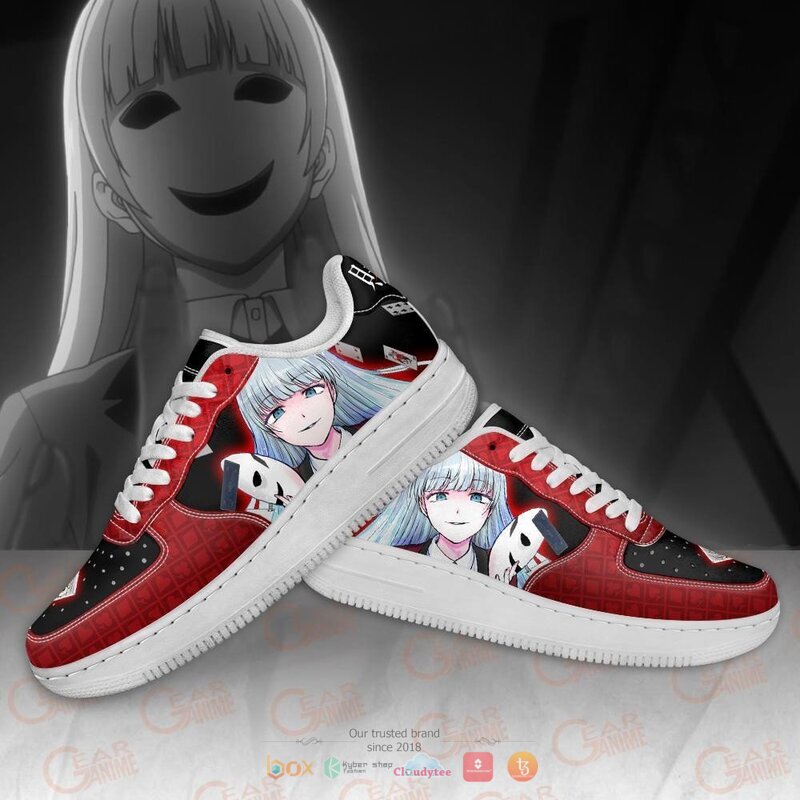 Ririka Momobami Kakegurui Anime Nike Air Force shoes 4 Ririka Momobami Kakegurui Anime Nike Air Force shoes 1 2 3