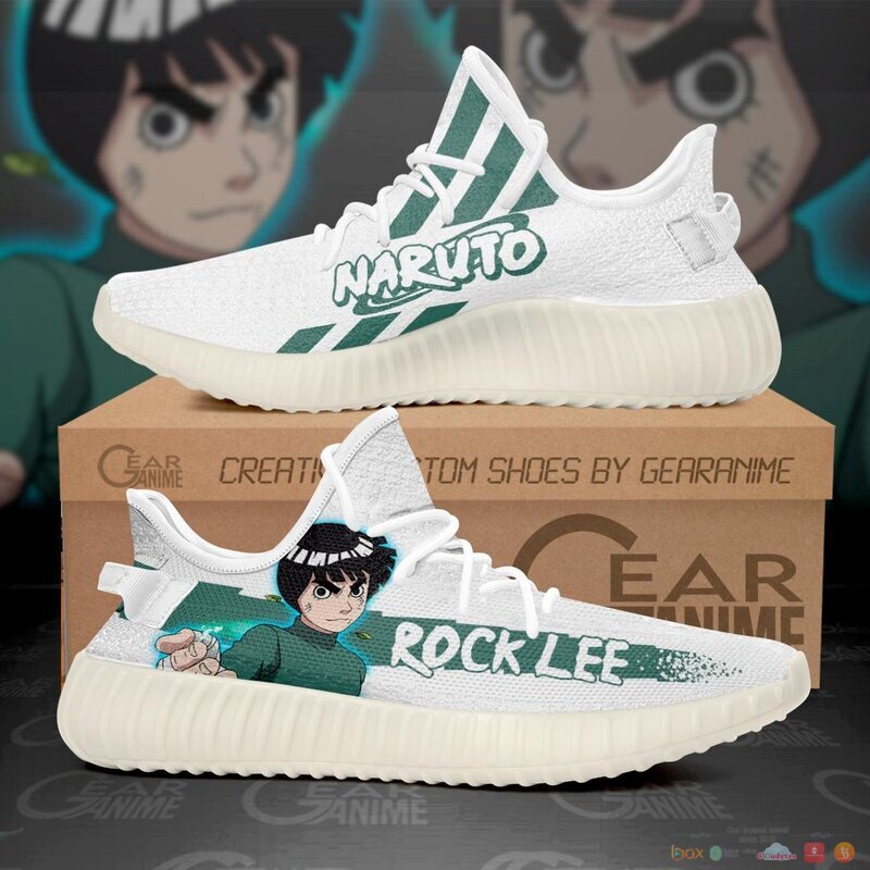 Rock Lee Anime yeezy shoes 1 Rock Lee Anime yeezy sneaker