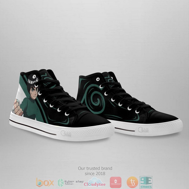 Rock Lee High Top Canvas Shoes 1