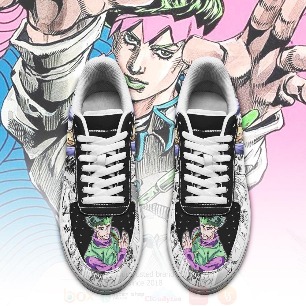 Rohan Kishibe Manga Style JoJo Anime NAF Shoes 1