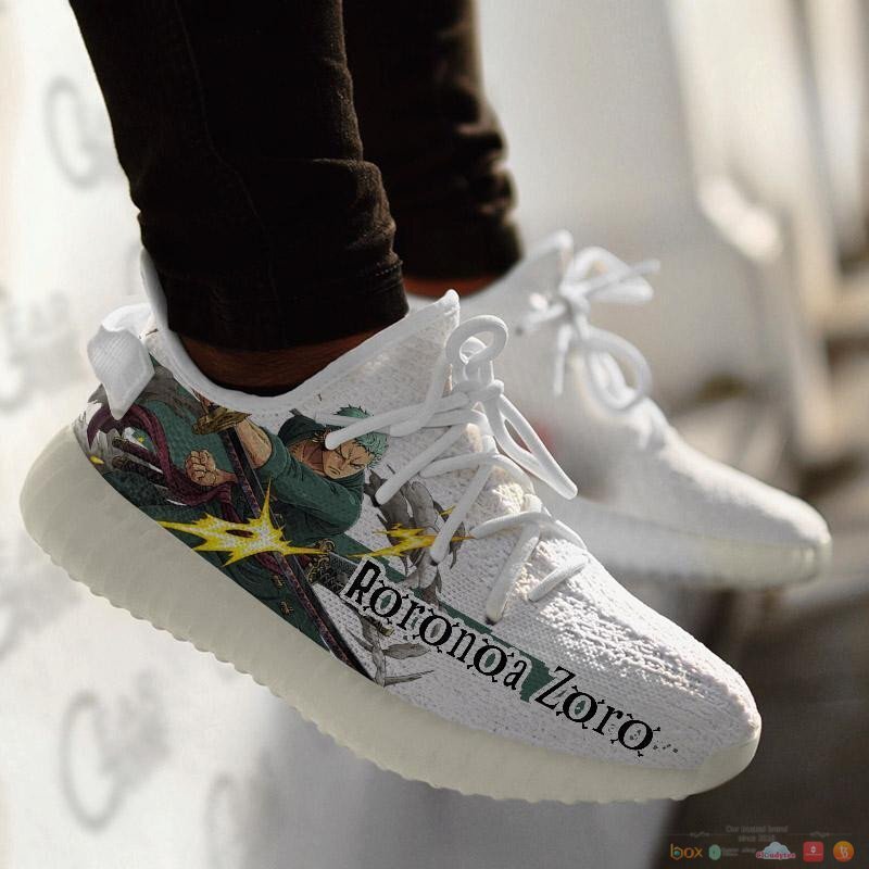 Roronoa Zoro One Piece Anime yeezy sneaker 1 2 3 4