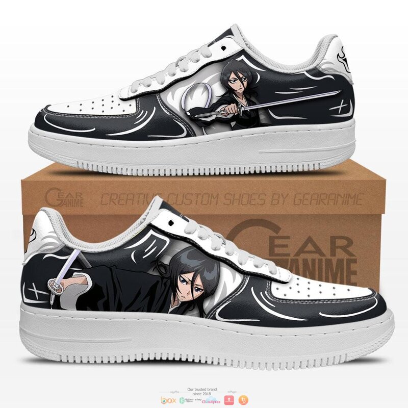 Rukia Kuchiki Anime Bleach Nike Air Force Shoes