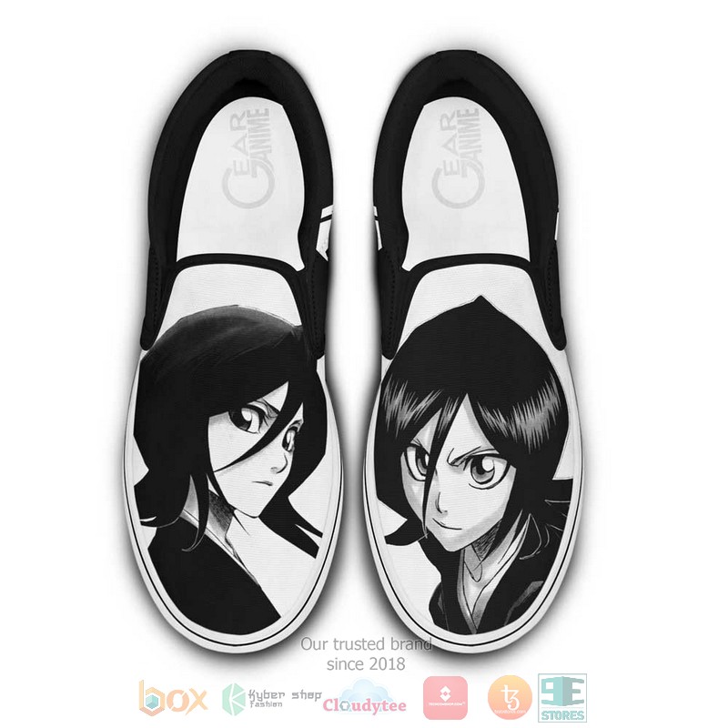 Rukia Kuchiki Anime Bleach Slip On Shoes
