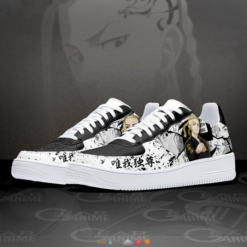 Ryuguji Ken Draken Anime Tokyo Revengers Nike Air Force Shoes 1