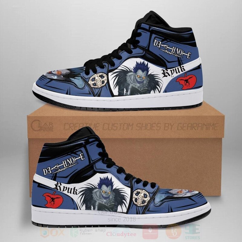 Ryuk Custom Death Note Anime Air Jordan High Top Shoes