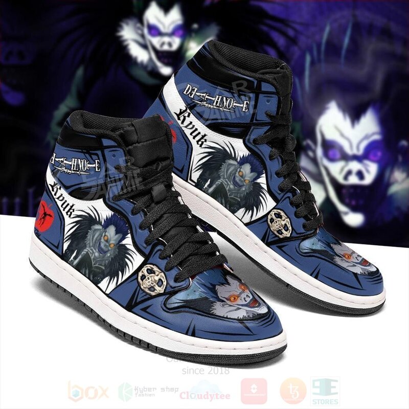 Ryuk Custom Death Note Anime Air Jordan High Top Shoes 1