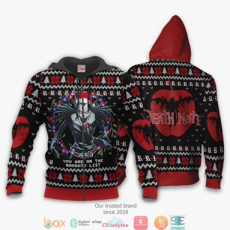 Ryuk Death Note Anime 3d shirt hoodie 1