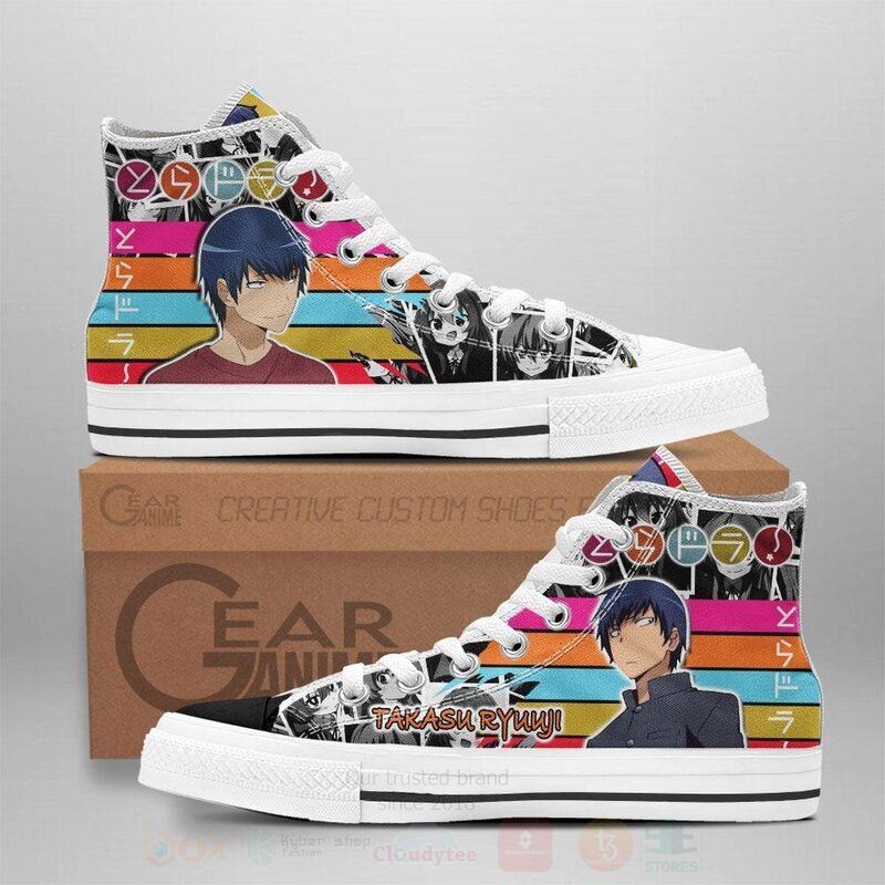 Ryuuji Takasu Custom Anime Toradora High Top Shoes