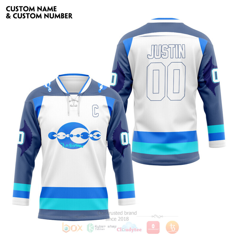 ST Andorian Empire Hockey Team Custom Hockey Jersey 3 ST Andorian Empire Hockey Team Custom Hockey Jersey 1 2