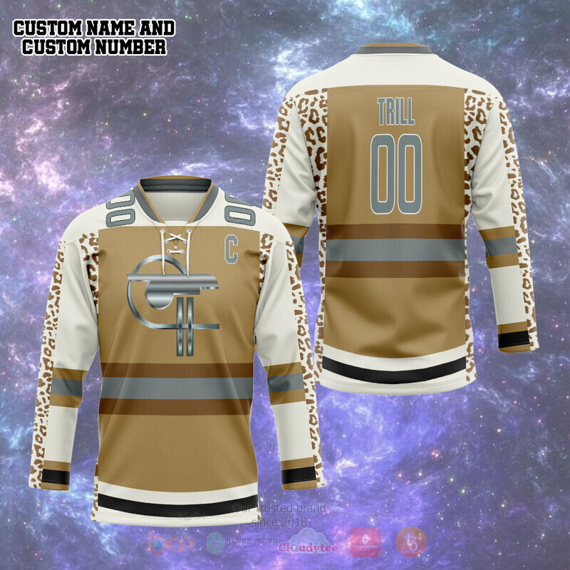 ST Trill Republic Hockey Team Custom Hockey Jersey 3 ST Trill Republic Hockey Team Custom Hockey Jersey 1 2