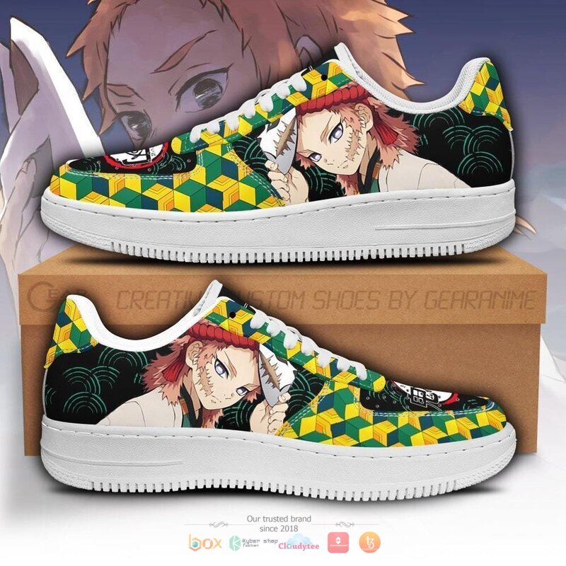 Sabito Demon Slayer Anime Nike Air Force shoes