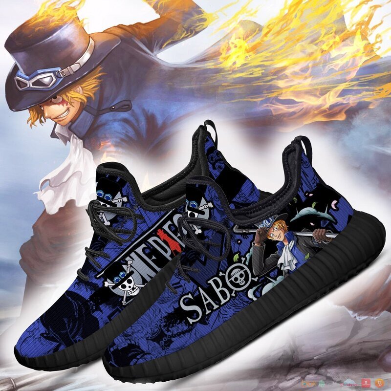 Sabo One Piece Anime reze shoes 2 Sabo One Piece Anime reze sneaker 1