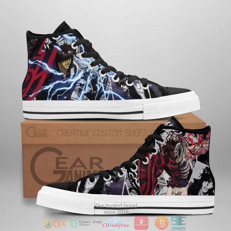 Sado Yasutora Bleach High Top Canvas Shoes