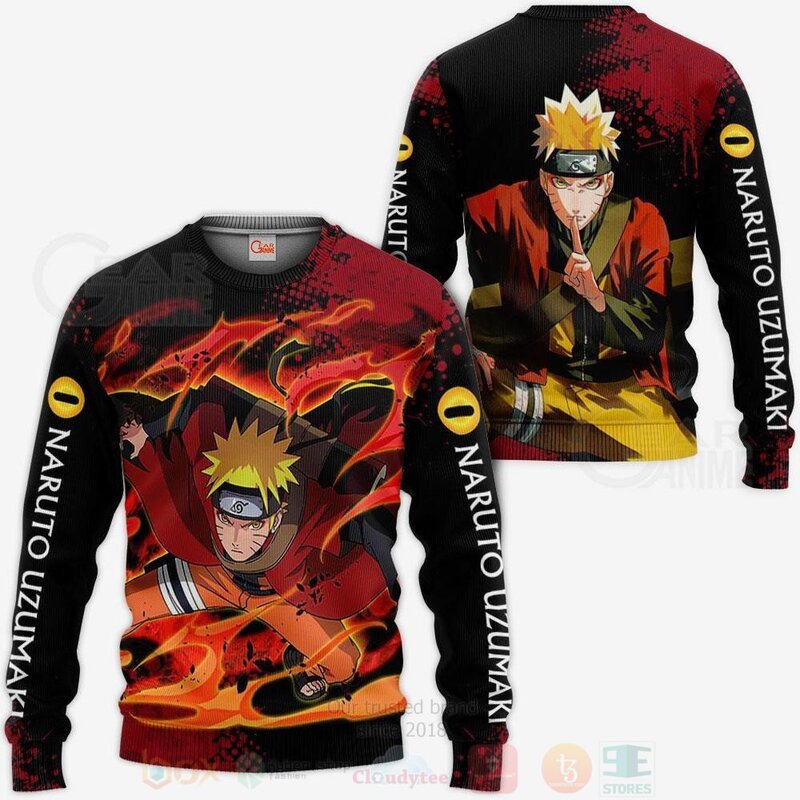 BEST Sage Custom Anime 3D Hoodie, T-Shirt 2 Sage Custom Anime 3D Hoodie Shirt 1