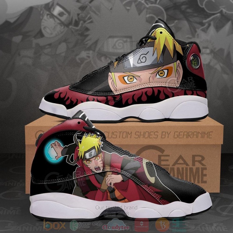 Sage Mode Naruto Anime Air Jordan 13 Shoes