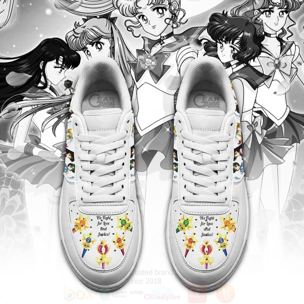 Sailor Custom Anime NAF Shoes 1