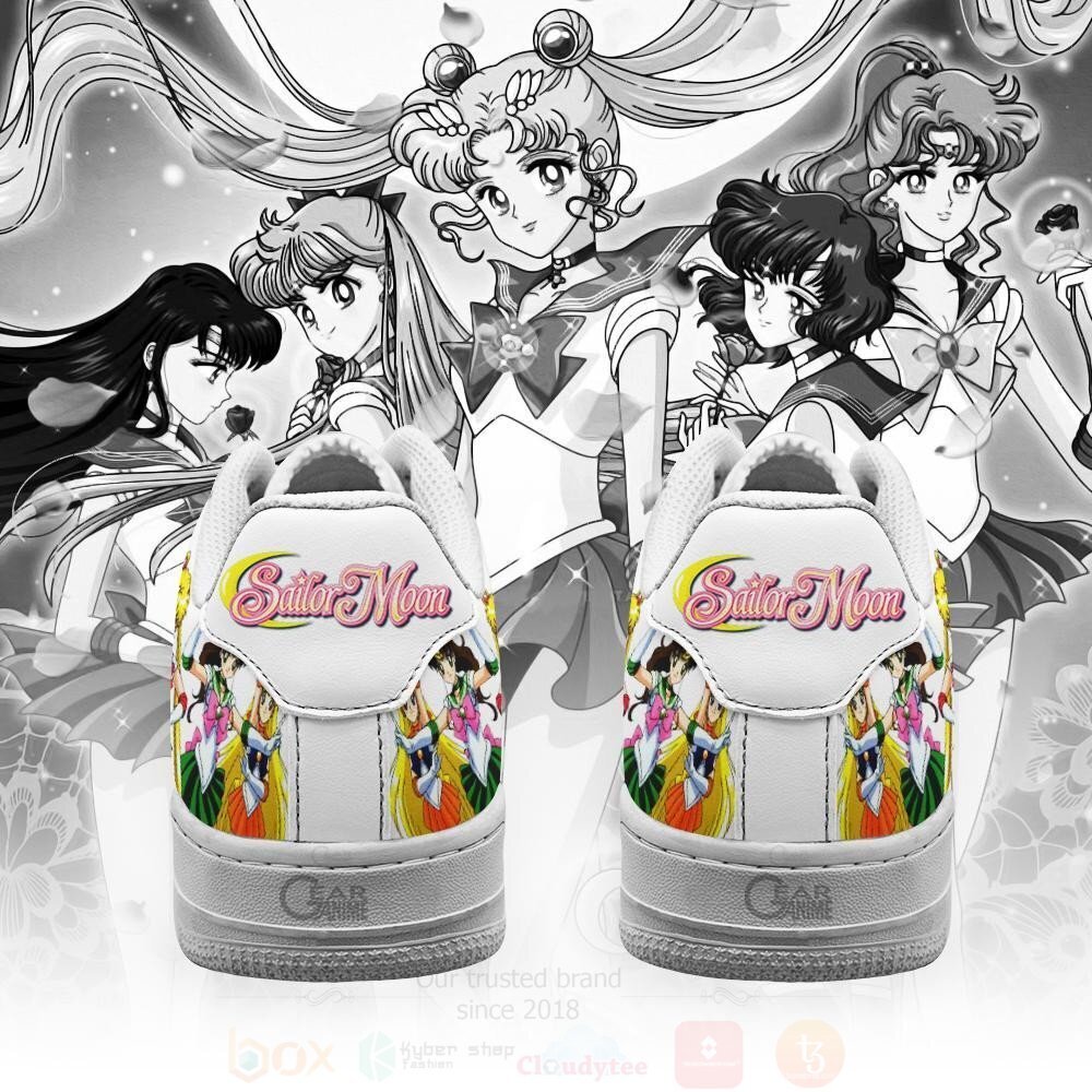 BEST Sailor Custom Anime Nike Air Force Shoes 3 Sailor Custom Anime NAF Shoes 1 2