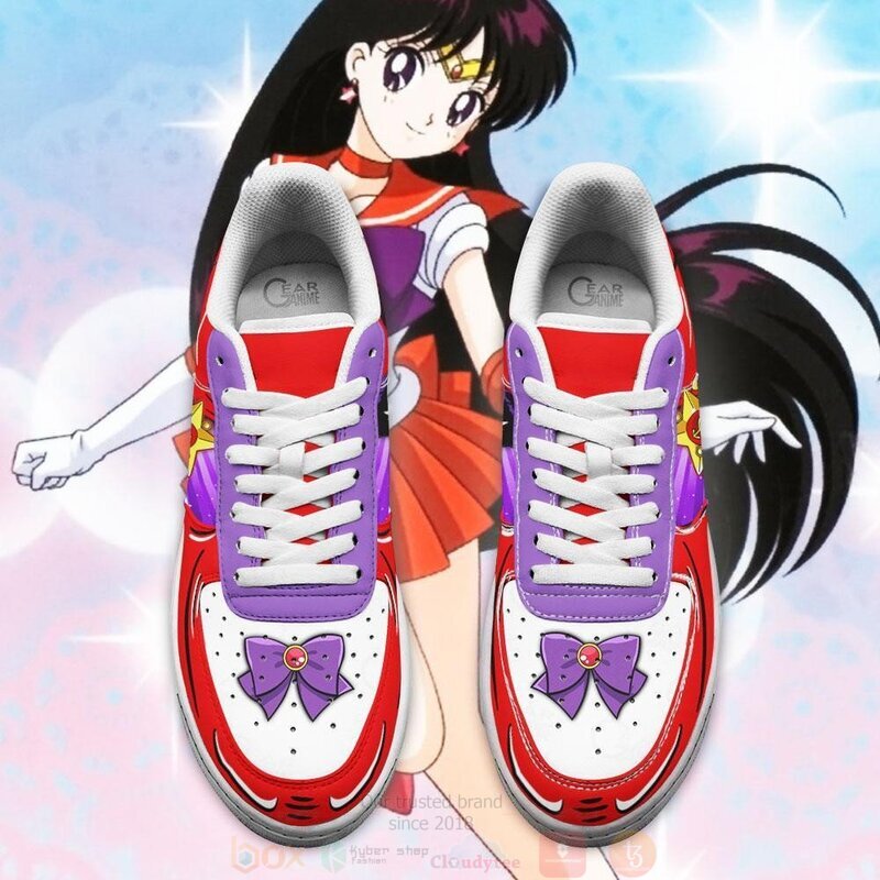 Sailor Mars Air Anime Sailor Nike Air Force Shoes 1 2 3 4