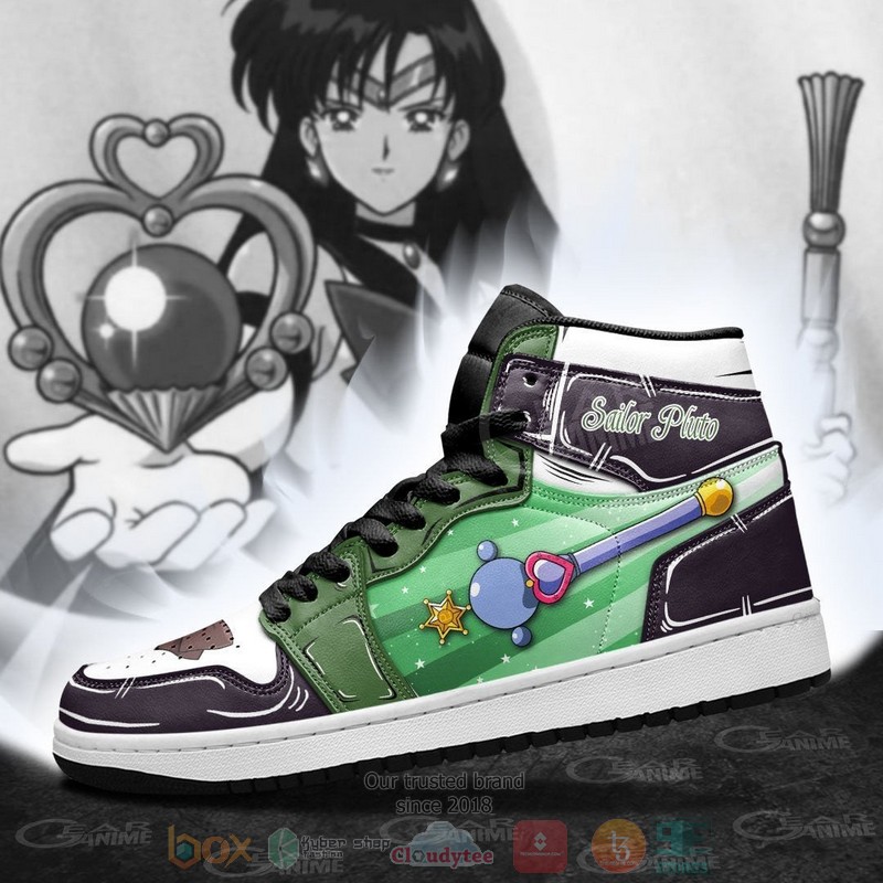 Sailor Pluto Sailor Anime Air Jordan high top shoes 1 2 3