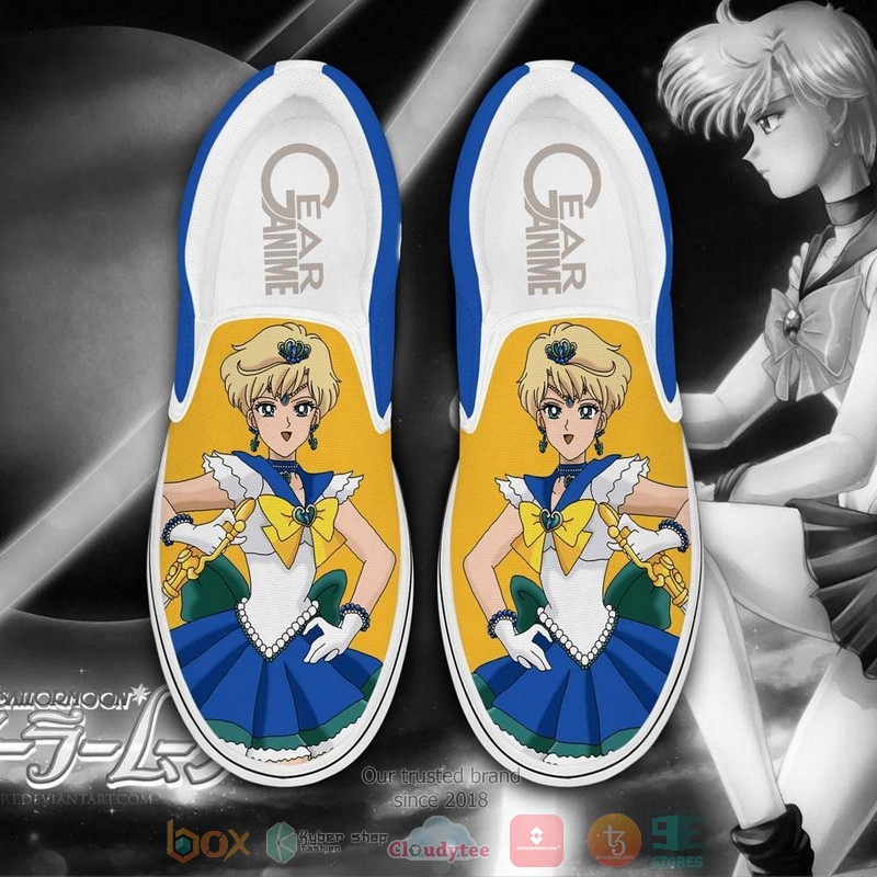 Sailor Uranus Anime Sailor Slip On Shoes