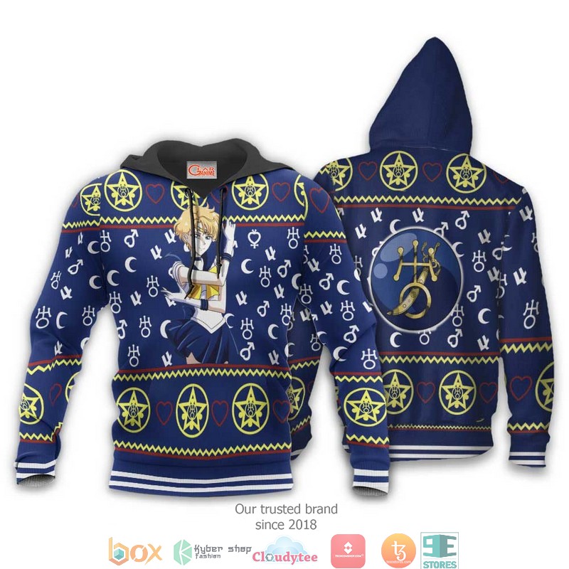 Sailor Uranus Sailor Moon Anime 3d shirt, hoodie 3 Sailor Uranus Sailor Moon Anime 3d shirt hoodie 1 2