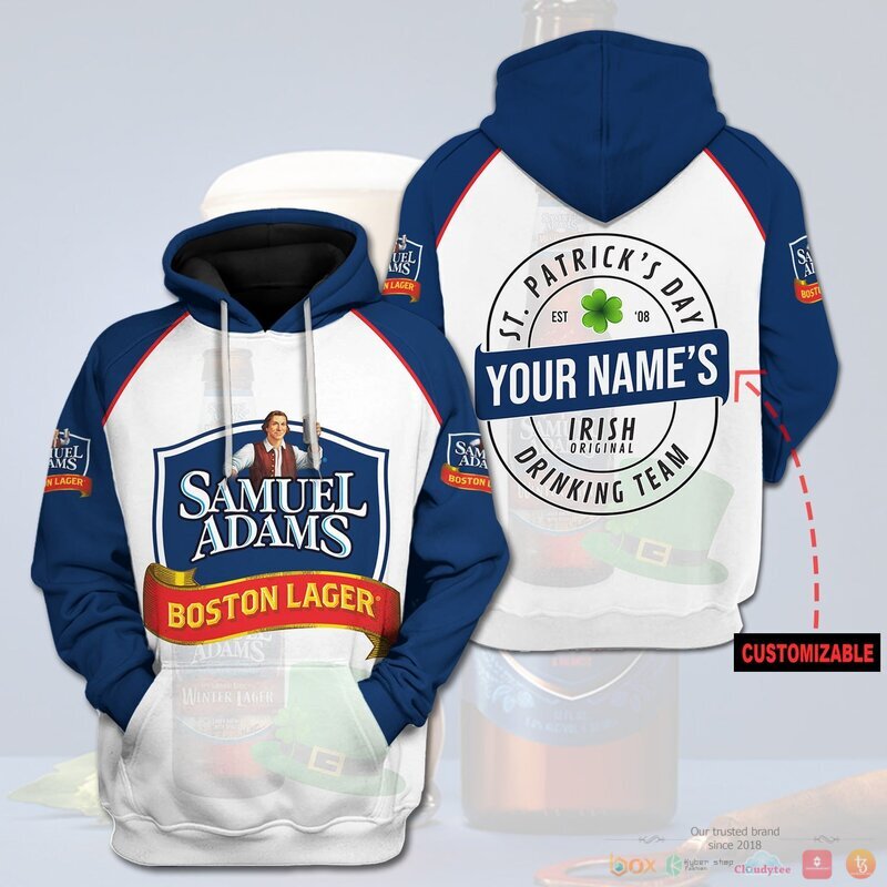 Samuel Adams Boston Lager 3d hoodie