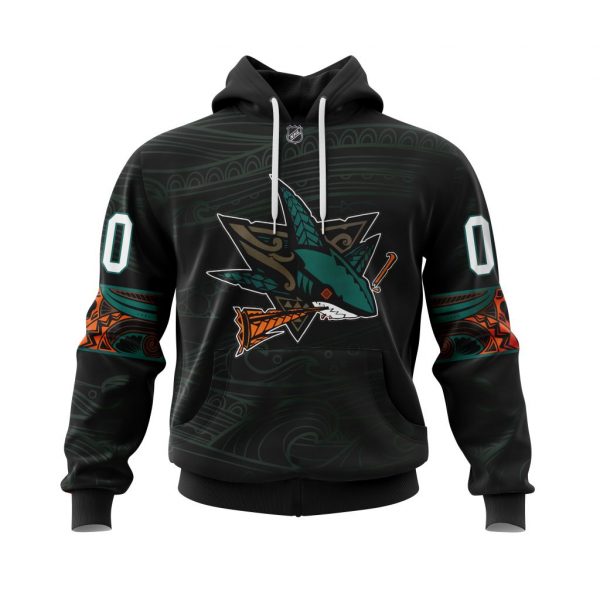 San Jose Sharks Specialized Native Concepts 3d shirt hoodie