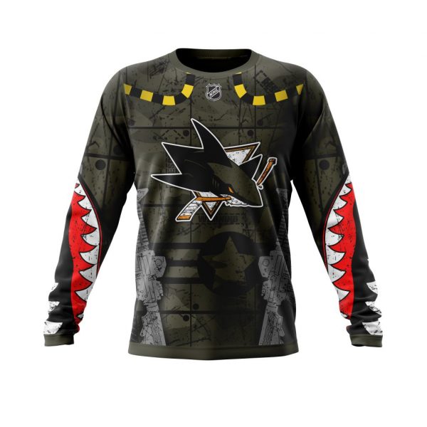 San Jose Sharks Veterans Kits Personalized NHL 3d shirt hoodie 1 2 3