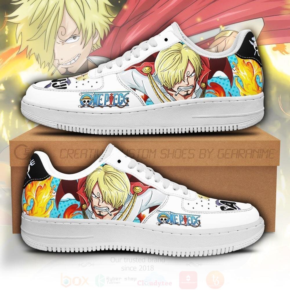 Sanji Custom Anime One Piece NAF Shoes