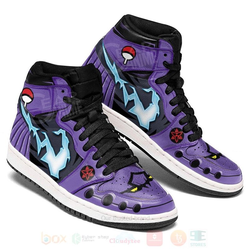 BEST Sasuke Uchiha Susanoo Custom Naruto Anime Air Jordan 1 Retro High 3 Sasuke Uchiha Susanoo Custom Naruto Anime Air Jordan High Top Shoes 1 2