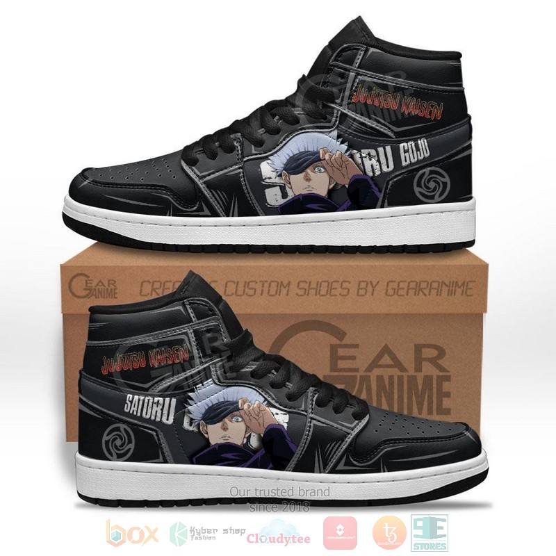 Satoru Gojo Anime Jujutsu Kaisen Air Jordan high top shoes