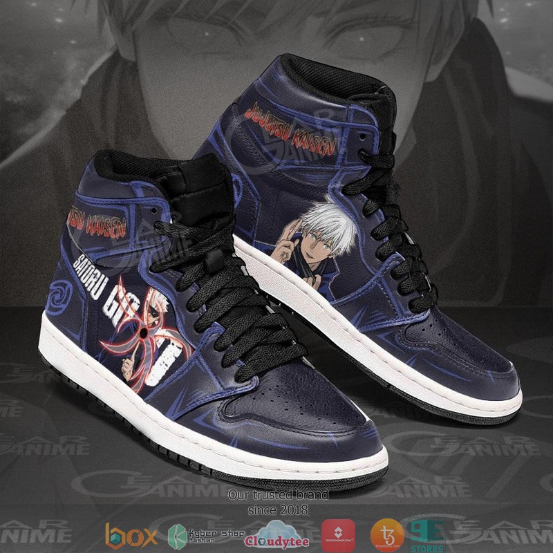 Satoru Gojo Jujutsu Kaisen Anime Air Jordan High top shoes 1
