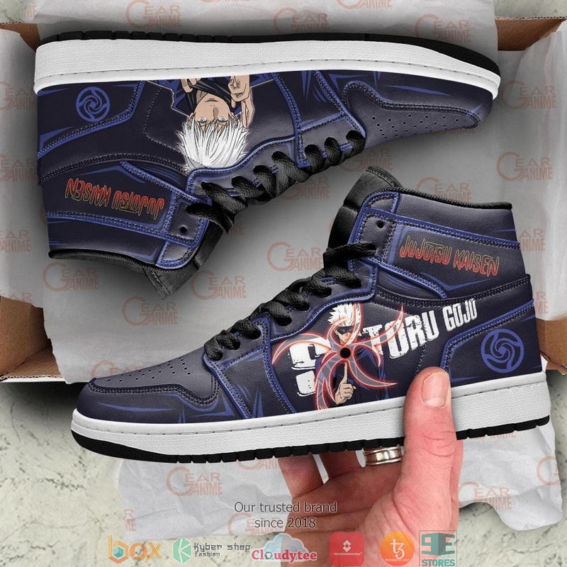 Satoru Gojo Jujutsu Kaisen Anime Air Jordan High top shoes 1 2 3