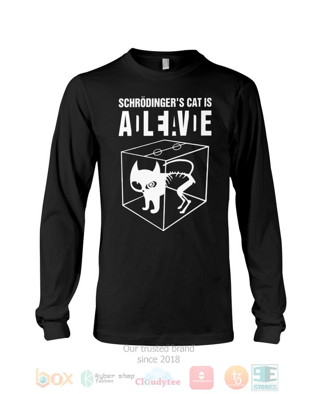 Schrodinger's Cat Alive Dead 2d hoodie, shirt 4 Schrodingers Cat Alive Dead 2d shirt hoodie 1 2 3