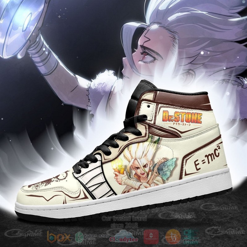 Senku Ishigami Anime Dr Stone Air Jordan high top shoes 1 2