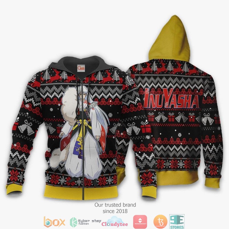 Sesshomaru Inuyasha Anime 3d shirt hoodie 1