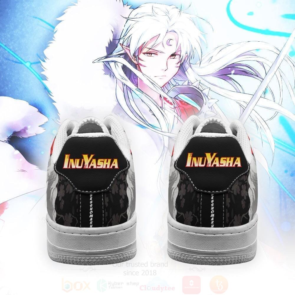 BEST Sesshomaru Inuyasha Anime Nike Air Force Shoes 3 Sesshomaru Inuyasha Anime NAF Shoes 1 2